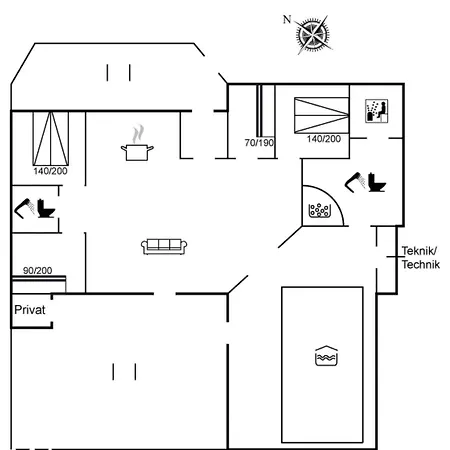 Sulevi - 200m To The Fjord By Interhome * Vestervig